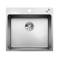 BLANCO ANDANO 500-IF/A stal polerowana, korek auto., InFino, PushControl