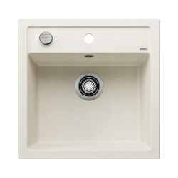 Zlewozmywak DALAGO 5 Silgranit delikatny biały, korek auto.