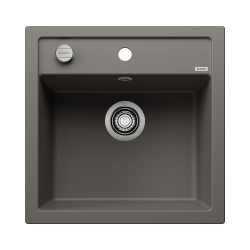 Zlewozmywak DALAGO 5 Silgranit wulkaniczny szary, korek auto.