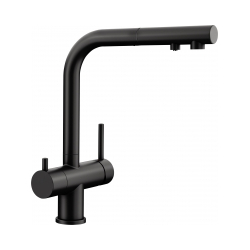 BLANCO FONTAS-S II czarny mat z wyciąganą wylewką