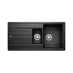 BLANCO LEGRA 6 S Silgranit czarny, odwracalny