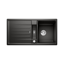 BLANCO LEXA 5 S Silgranit czarny odwracalny, korek auto., InFino