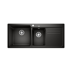 BLANCO NAYA 8 S Silgranit czarny lewa