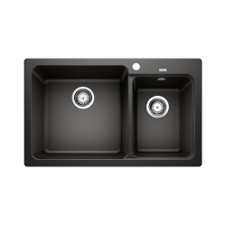 BLANCO NAYA 8 Silgranit czarny lewa