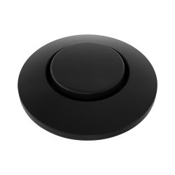 BLANCO Ozdobna nakładka na wyłącznik pneumatyczny czarny mat