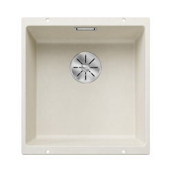 Komora podwieszana SUBLINE 400-U Silgranit delikatny biały, InFino