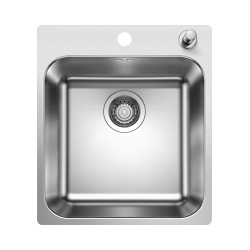 BLANCO SUPRA 400-IF/A stal szczotkowana, korek auto.