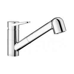 BLANCO WEGA-S II chromowana z wyciąganą wylewką