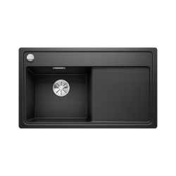 BLANCO ZENAR 45 S-F Silgranit czarny lewa, korek auto., InFino