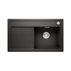 BLANCO ZENAR 45 S Silgranit czarny prawa, korek auto., InFino