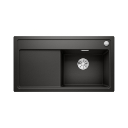 BLANCO ZENAR 5 S Silgranit czarny prawa, korek auto., InFino