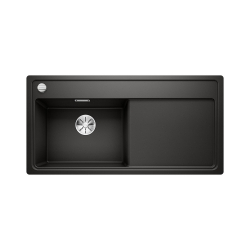 BLANCO ZENAR XL 6 S-F Silgranit czarny lewa, korek auto., InFino