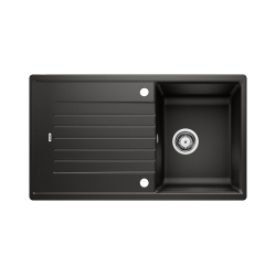 BLANCO ZIA 45 SL Silgranit czarny odwracalny