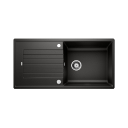 BLANCO ZIA XL 6 S Silgranit czarny odwracalny, korek auto.