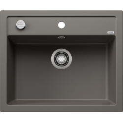 Zlewozmywak DALAGO 6 Silgranit wulkaniczny szary korek auto.