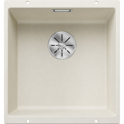 Komora podwieszana SUBLINE 400-U Silgranit delikatny biały, InFino