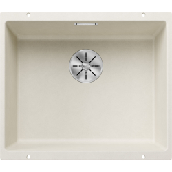 Komora podwieszana SUBLINE 500-U Silgranit delikatny biały InFino