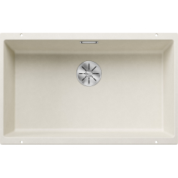 Komora podwieszana SUBLINE 700-U Silgranit delikatny biały, InFino