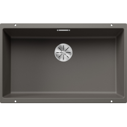 Komora podwieszana SUBLINE 700-U Silgranit wulkaniczny szary, InFino