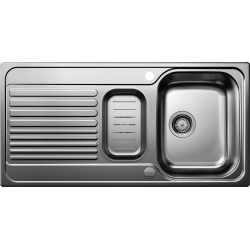 BLANCO TIPO II 6 S stal matowa, odwracalny, korek auto., odsączarka stalowa