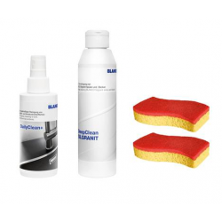 Zestaw do czyszczenia Silgranitu (DailyClean+ 1x150 ml, DeapClean 1x250ml, Spontex gąbka x 2szt.)