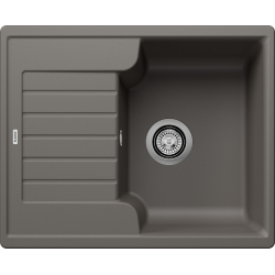 Zlewozmywak ZIA 40 S Silgranit wulkaniczny szary odwracalny