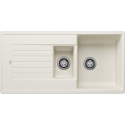 Zlewozmywak ZIA 6 S Silgranit delikatny biały odwracalny