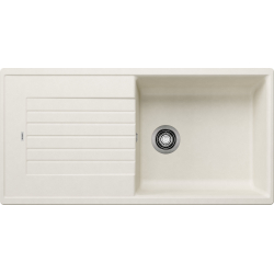 Zlewozmywak ZIA XL 6 S Silgranit delikatny biały odwracalny