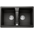 BLANCO LEXA 8 Silgranit czarny odwracalny, korek auto., InFino