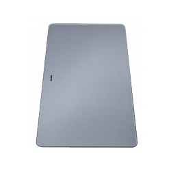 BLANCO Deska szklana srebrna, 435x240, [SUBLINE Ceramika]