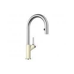 BLANCO CARENA-S Vario Silgranit-Look jaśmin/chrom