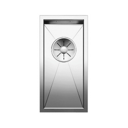 BLANCO ZEROX 180-U Stal polerowana, InFino