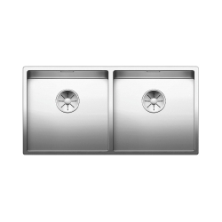 BLANCO CLARON 400/400-U stal polerowana, InFino