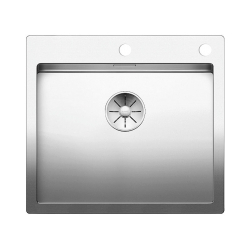 BLANCO CLARON 500-IF/A stal polerowana, korek auto., InFino, PushControl