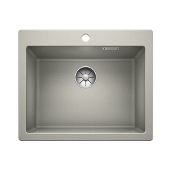 BLANCO PLEON 6 Silgranit PuraDur Perłowoszary, InFino