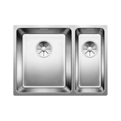 BLANCO ANDANO 340/180-U stal polerowana lewa, InFino