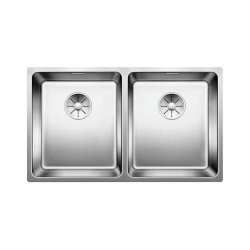 BLANCO ANDANO 340/340-U Stal polerowana, korek auto., InFino