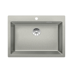 BLANCO PLEON 8 Silgranit PuraDur Perłowoszary, InFino