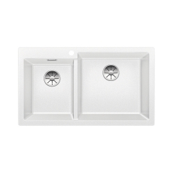 BLANCO PLEON 9 Silgranit biały, InFino