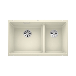 BLANCO SUBLINE 430/270-U Silgranit PuraDur Jaśmin lewa, InFino