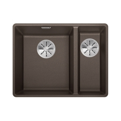 BLANCO SUBLINE 340/160-F Silgranit kawowy lewa, InFino