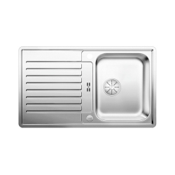 BLANCO CLASSIC Pro 45 S-IF stal polerowana odwracalny, korek auto., InFino