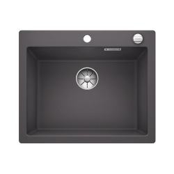 BLANCO PLEON 6 Silgranit szarość skały, korek auto., InFino