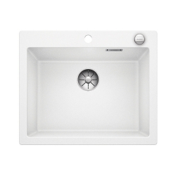 BLANCO PLEON 6 Silgranit biały, korek auto., InFino