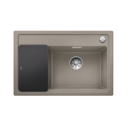 BLANCO ZENAR XL 6 S Compact Silgranit PuraDur Tartufo prawa, korek auto., InFino, deska szkło czarne