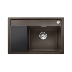 BLANCO ZENAR XL 6 S Compact Silgranit PuraDur Kawowy prawa, korek auto., InFino, deska szkło czarne