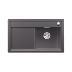 BLANCO ZENAR 45 S-F Silgranit szarość skały prawa, korek auto., InFino