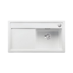 BLANCO ZENAR 5 S-F Silgranit biały prawa, korek auto., InFino