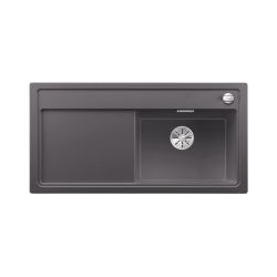 BLANCO ZENAR XL 6 S-F Silgranit szarość skały prawa, korek auto., InFino