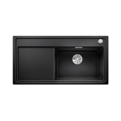 BLANCO ZENAR XL 6 S SteamerPlus Silgranit antracyt prawa, korek auto., InFino, deska jesionowa, GN1/2, GN1/3